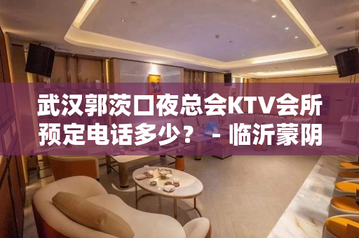 武汉郭茨口夜总会KTV会所预定电话多少？ - 临沂蒙阴KTV大全 