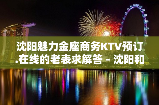 沈阳魅力金座商务KTV预订.在线的老表求解答 - 沈阳和平KTV大全 