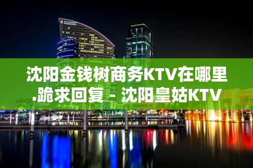 沈阳金钱树商务KTV在哪里.跪求回复 - 沈阳皇姑KTV大全 